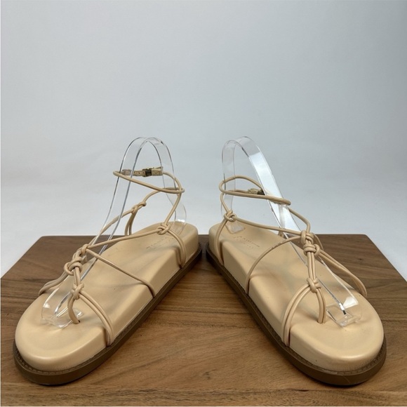 SCHUTZ Calabria Women’s Cream Strappy Sandals size 8 - Picture 10 of 11